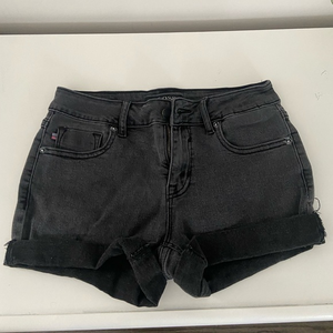 VIGOSS black mid rise‎ jean short
